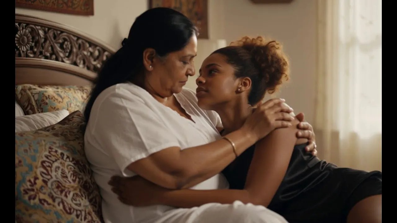 Indian Aunty & Younger Black | Lesbian Romance