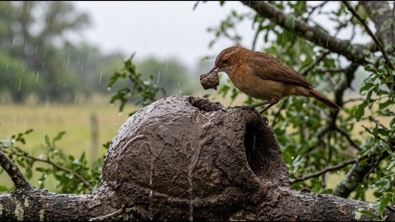🐣⏳ 180 Days of Growth: Rufous Hornero’s Incredible Journey from Egg to Survivor | Animals
