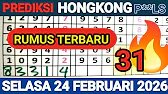 PREDIKSI HK POOLS SELASA 24 FEBRUARI 2026 / TARIKAN PAITO HK / RUMUS KEPALA EKOR HK