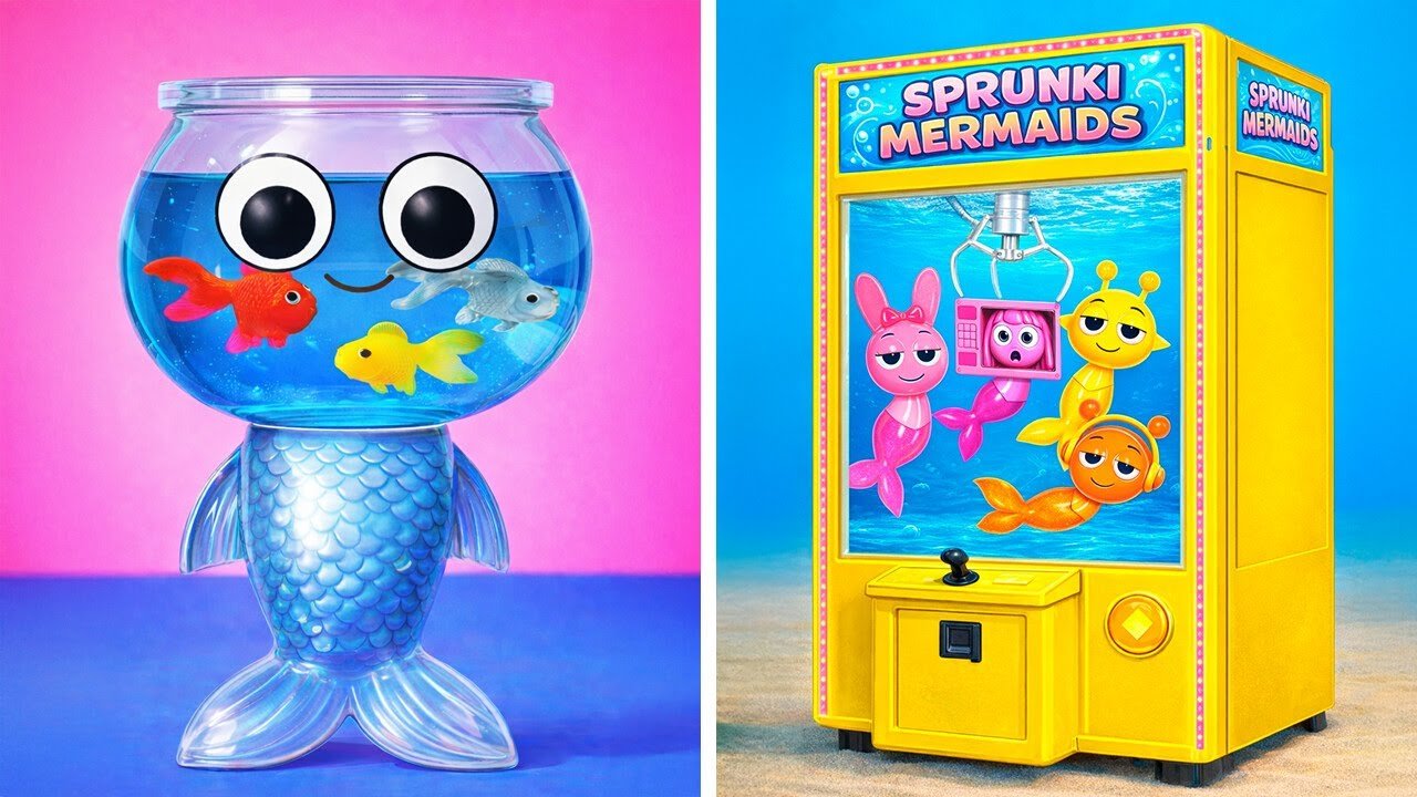 Which Sprunki Aquarium Would You Pick? Tiny Adventure Park DIY 🌈🎢
