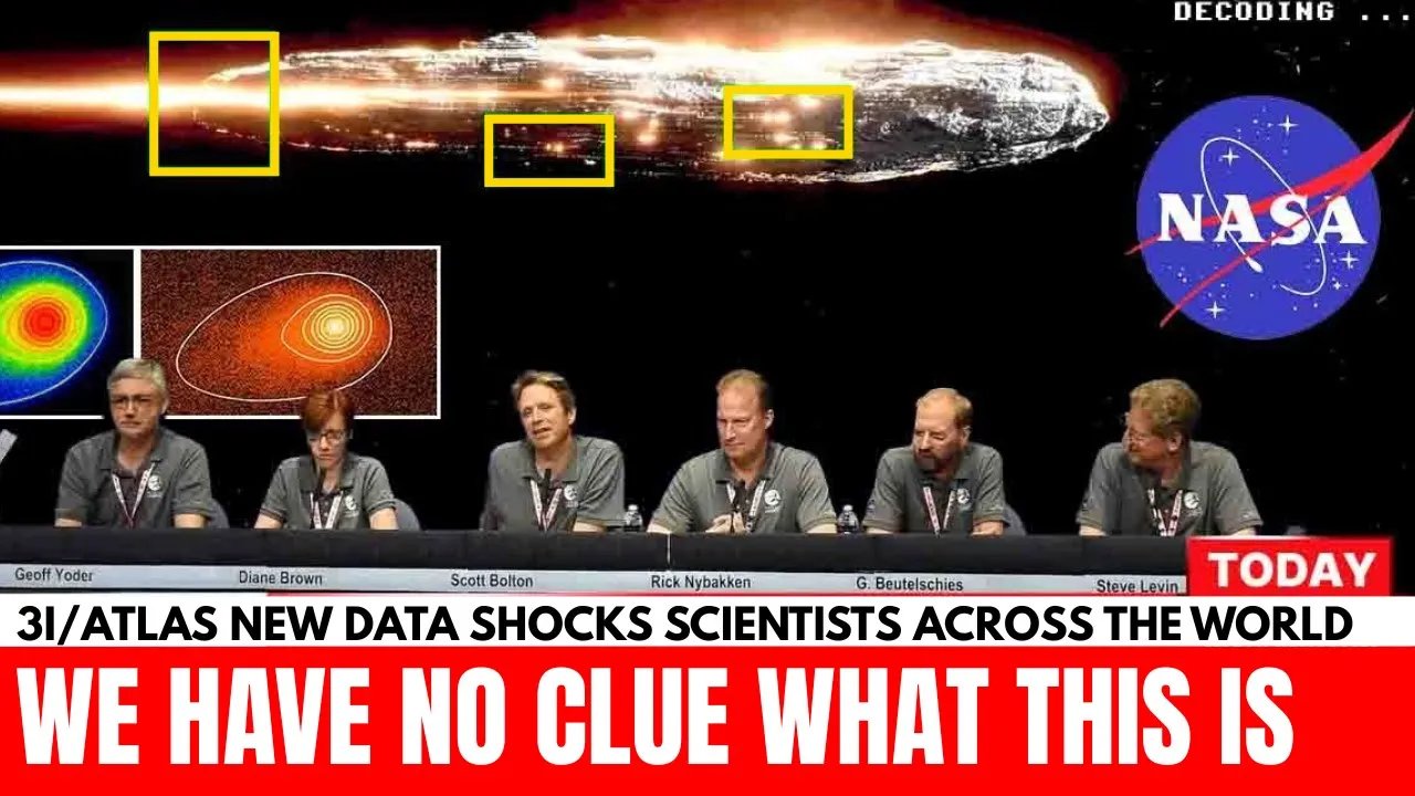 NASA's Last Report is SHOCKING! 3I/Atlas NEW DATA Released