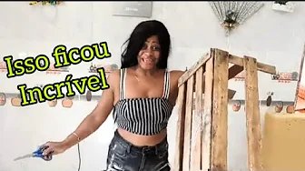 Olha o que essa mulher fez, USANDO CAIXOTE