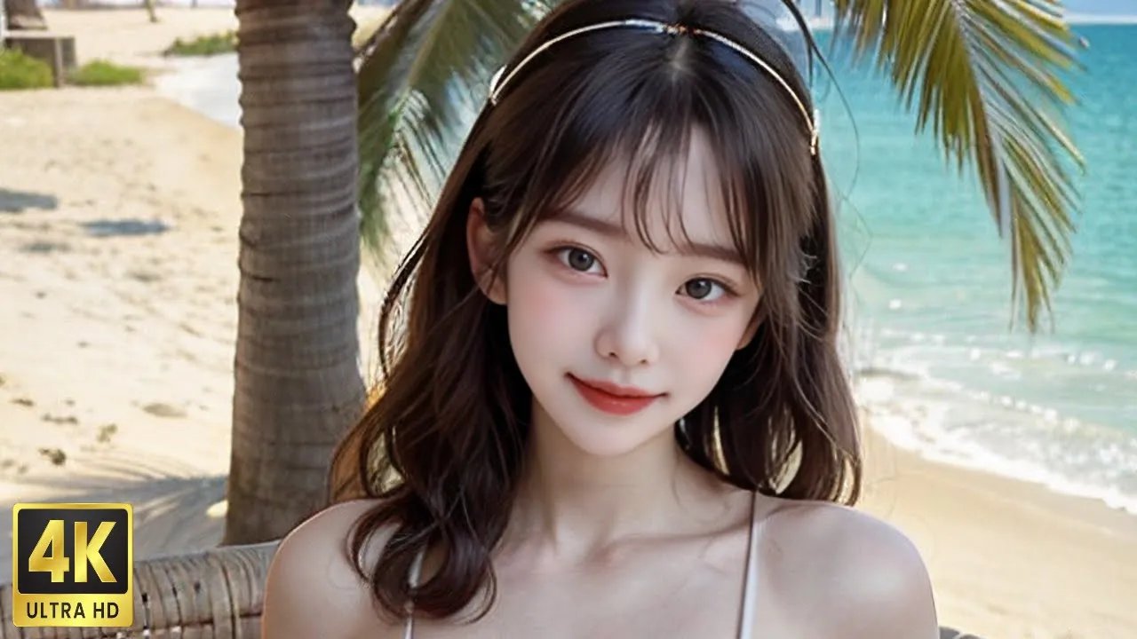 [4K] Ai 룩북 Vlog 비키니 보라카이에서 💕 LOOKBOOK BIKINI in Boracay