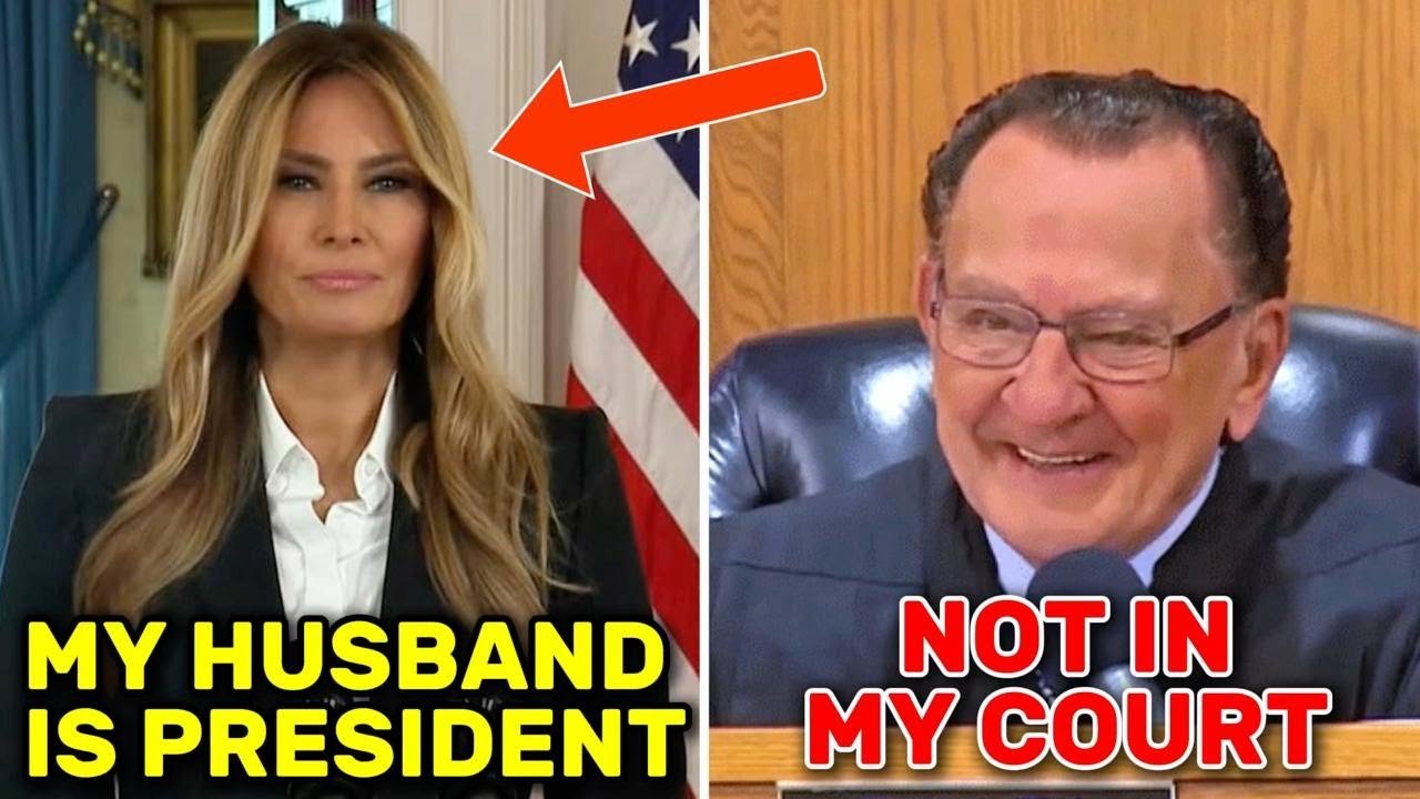Melania Trump Uses Presidential Power in Court — Judge Caprio's Response STUNS the Americans