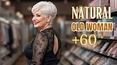Natural Older Woman Over 60 💄Attractively Dressed Classy 🔥 Fashion Tips 149