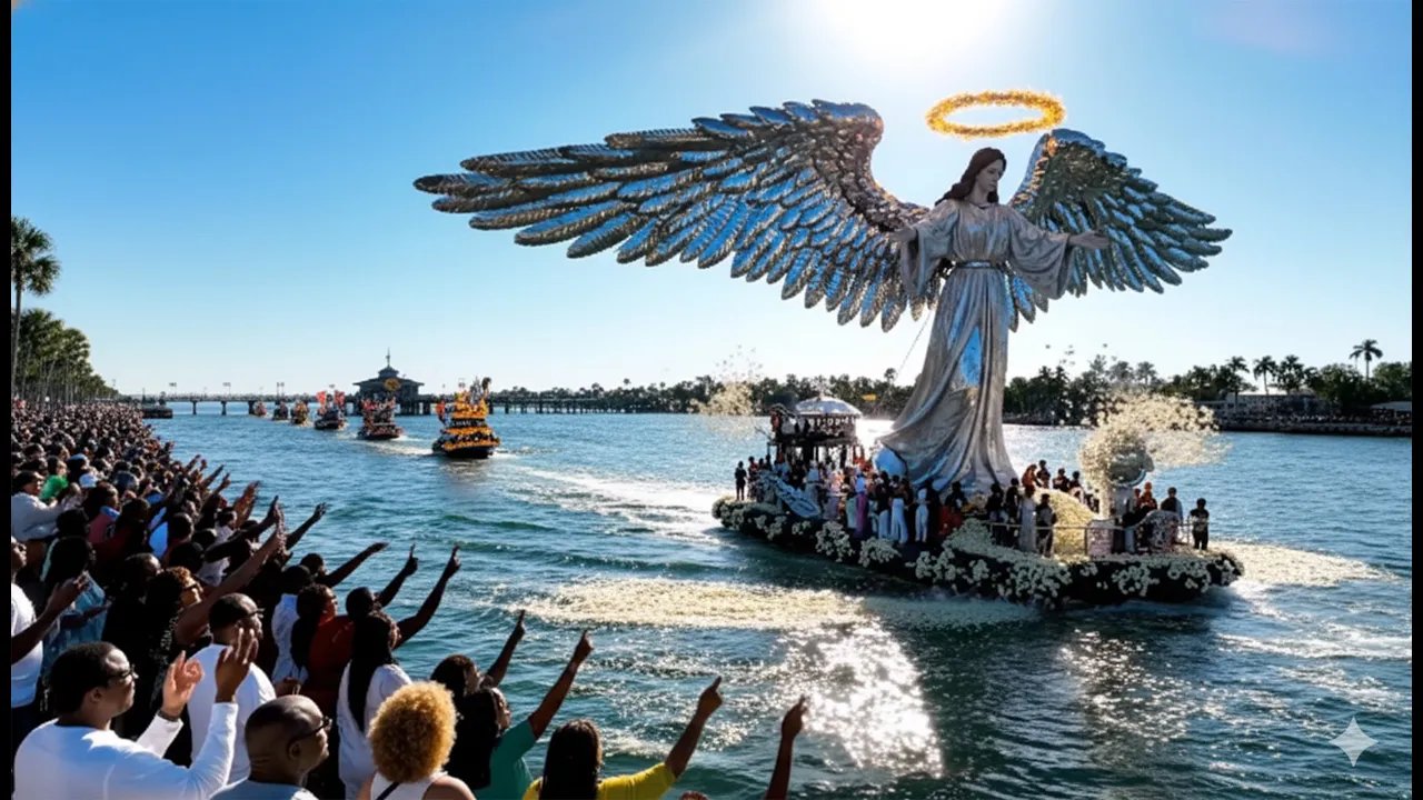 Jesus Parade | $100M Seminole Hard Rock Winterfest Boat Parade in Florida! 🛥️ Most Luxury Ever!