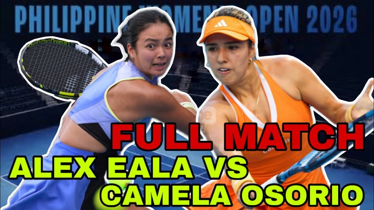 Full Match: Alex Eala vs Camila Osorio full match #alexeala #sports #tennis #game #highlights