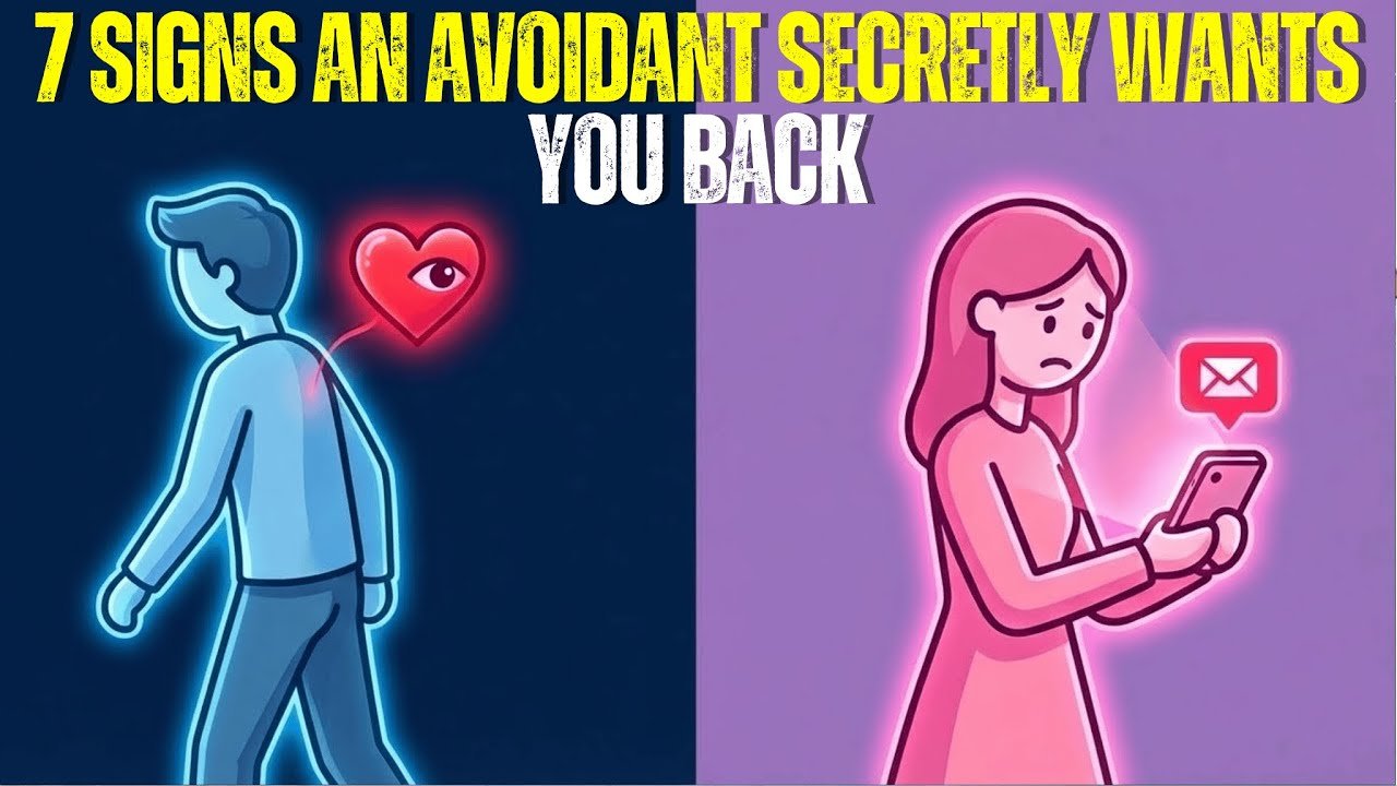 7 Signs An Avoidant Secretly Wants You Back (But Won't Say It)