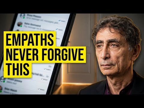 Do This to an Empath and They Will Disappear From Your Life || DR. GABOR MATÉ BEST SPEECH ||