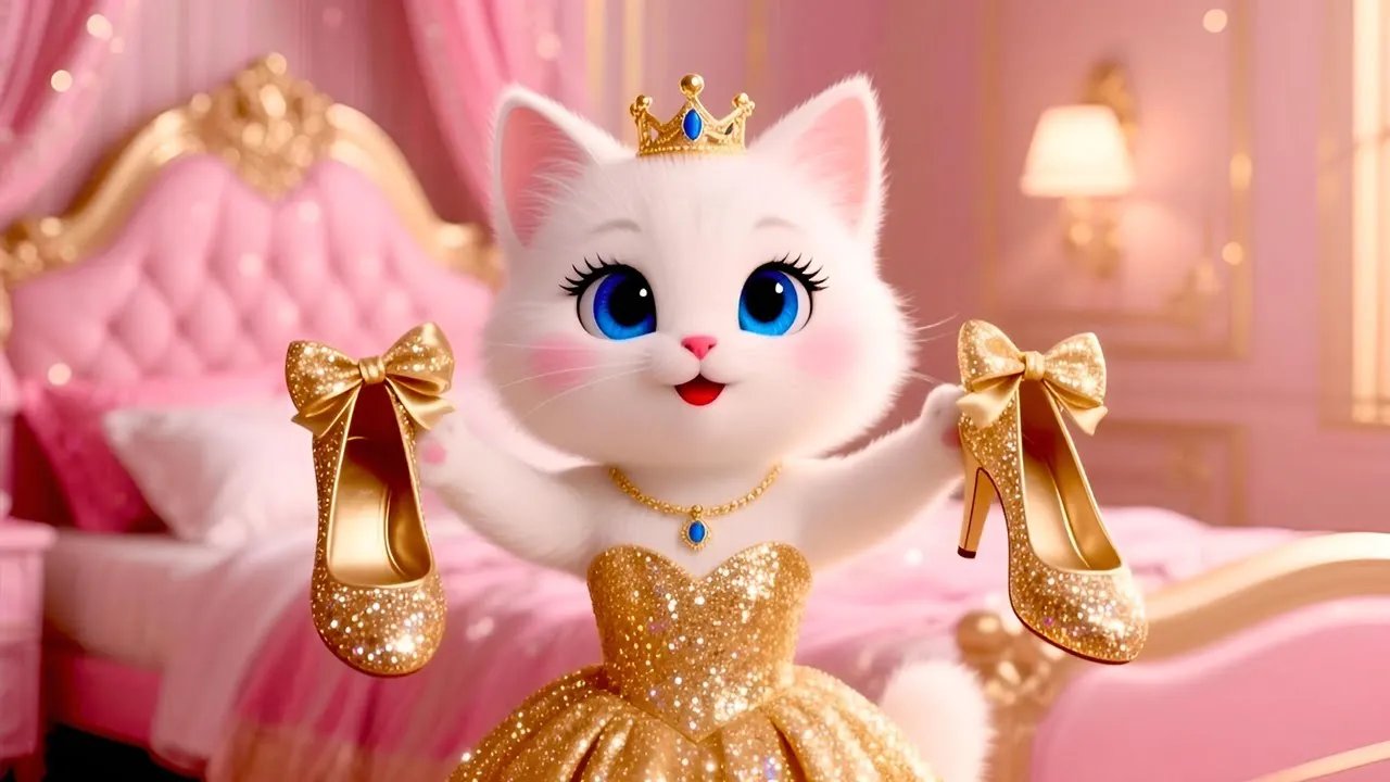 Cute Kitten Doing Makeup for the First Time |...