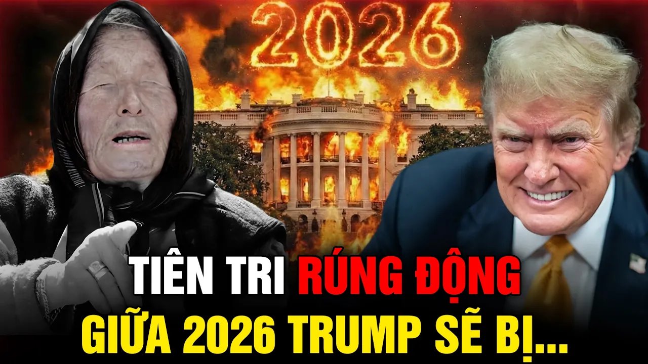 SỐC: Tại Sao Tiên Tri Baba Vanga Về TT Trump 2026 Đang Ứng Nghiệm Rùng Rợn?