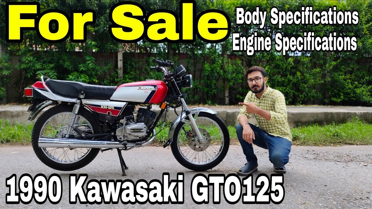 Kawasaki GTO125 1990 Model For Sale | Details, Sound, Price | AMMAR THE BIKER