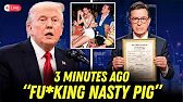 Stephen Colbert Pulls Out Fred Trump’s Birth Certificate LIVE — Crowd Stunned