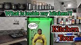 Non- Modular middle class family kitchen 💫 Open Shelf Kitchen Tour