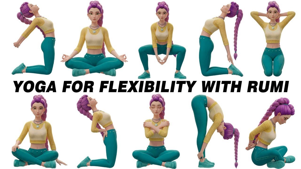 Stretch Like Rumi | Yoga with KPop Demon Hunt...