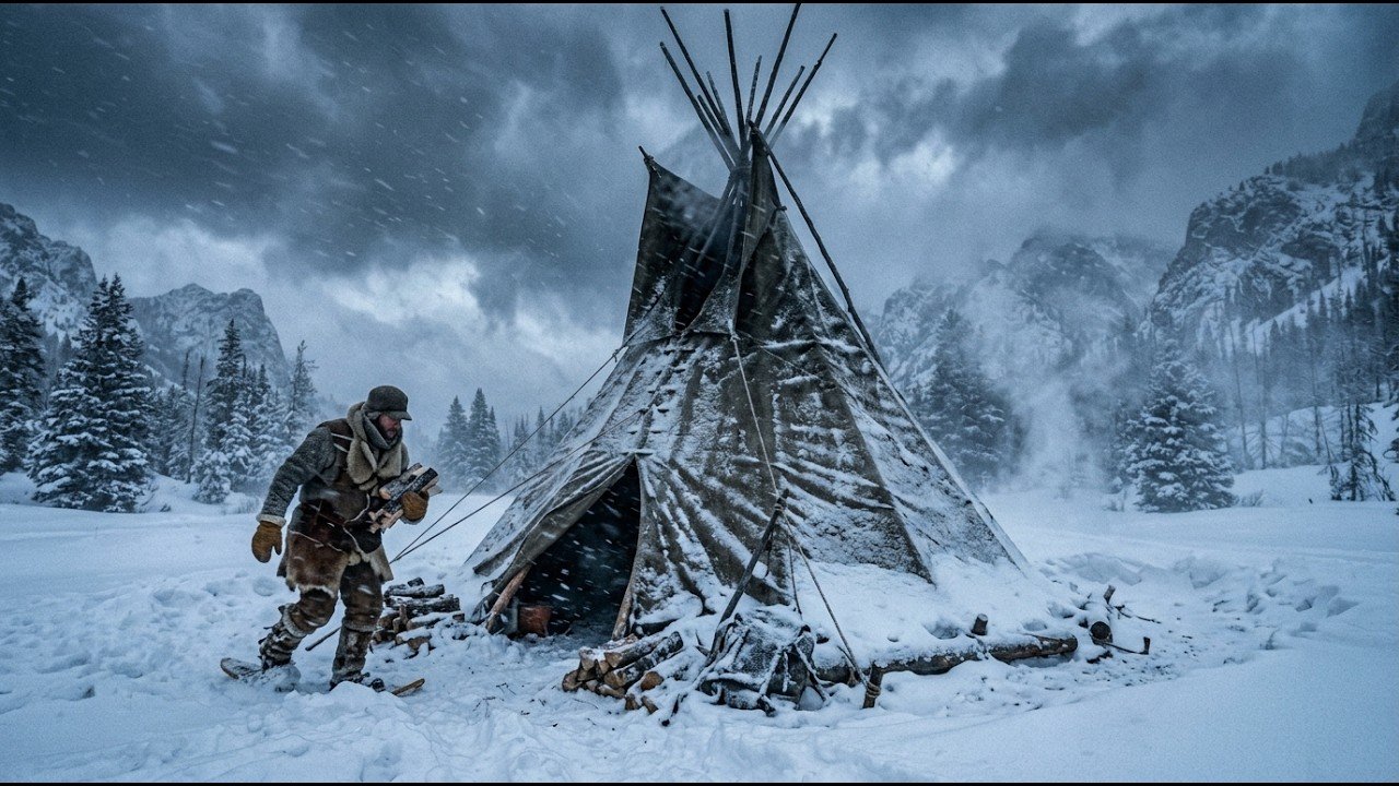 Why Snowstorms Couldn't Defeat a Properly Built Native American Tipi