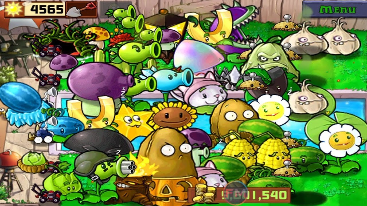 Plants Vs Zombies | Gameplay Survival day | P...