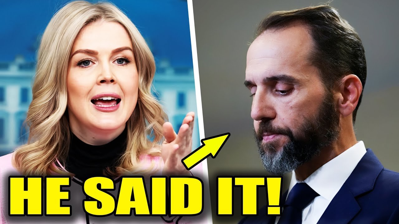 Leavitt FREAKS OUT as Jack Smith Just Dropped The Bombshell!