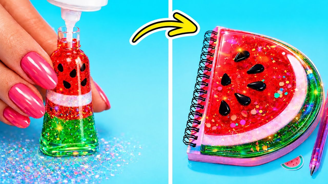 $0 DIY Aesthetic College Glow-Up! ✨ Transforming Boring Supplies