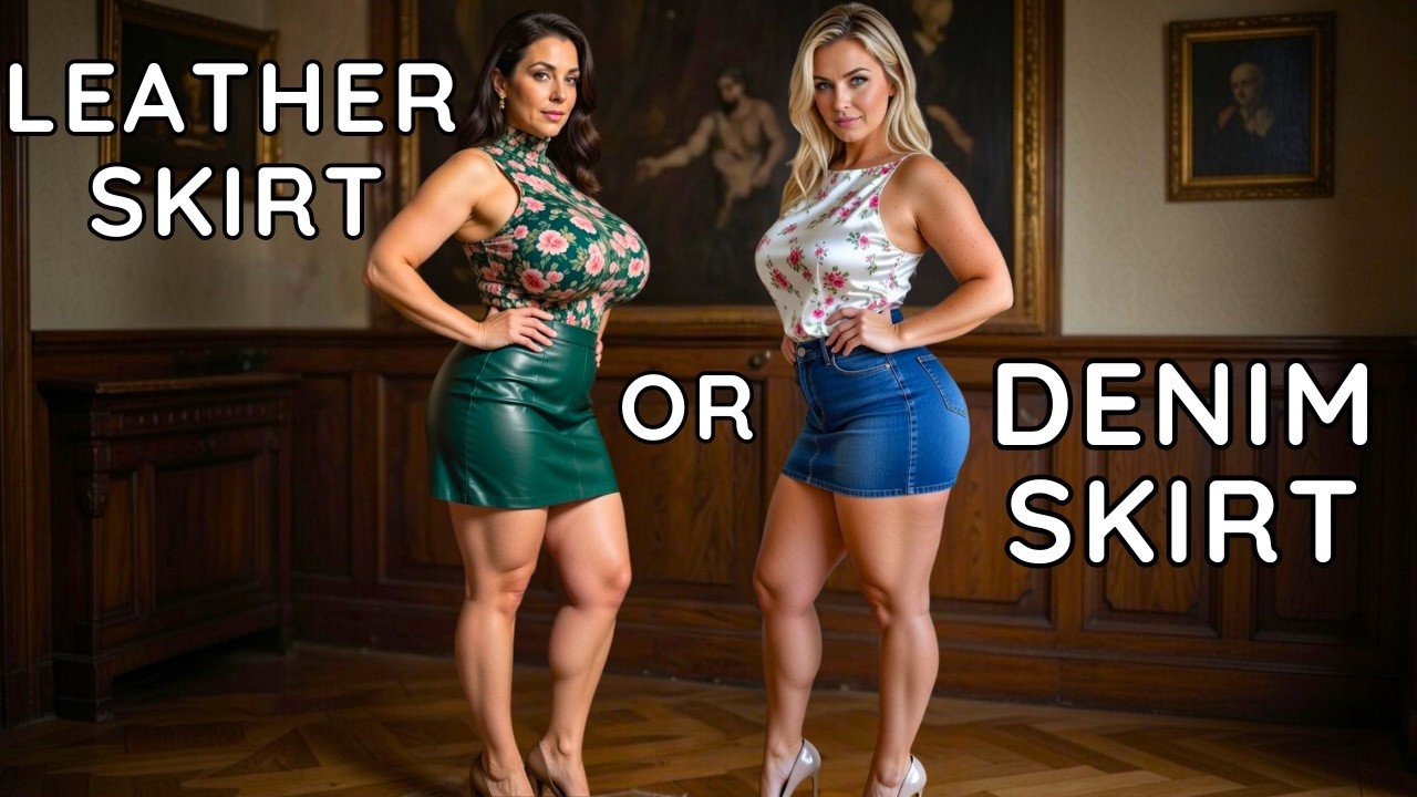 Denim vs Leather Skirts After 45: Which One Makes an Outfit Look More Expensive?