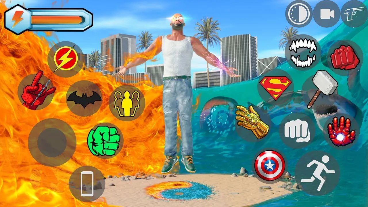 Franklin Become God Super Hero in Indian Bikes Driving 3D