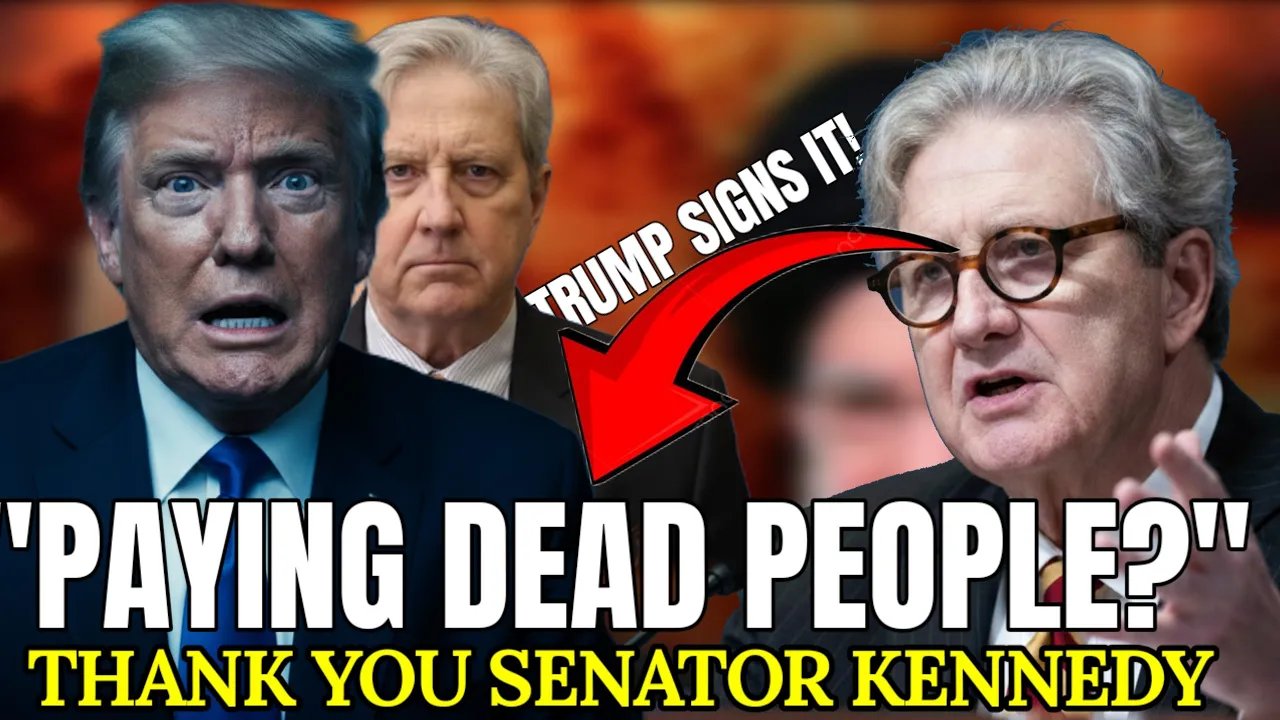 NO MORE CHECKS FOR THE DEAD: Senator Kennedy's Master Plan! How They Paid Dead People for Years?