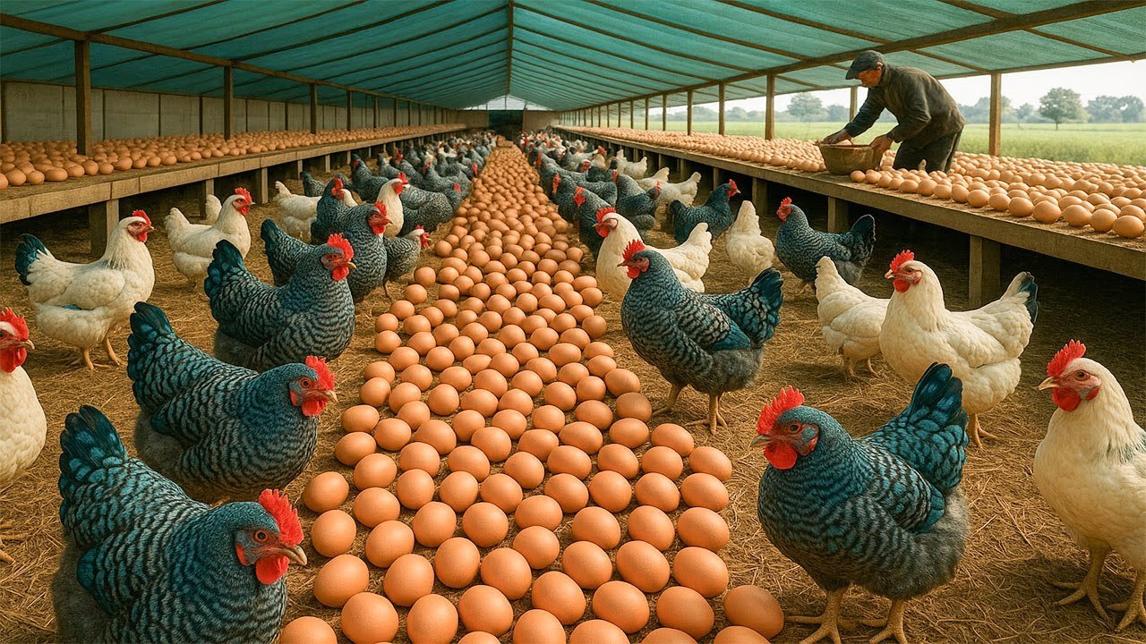 How Egyptian chickens lay eggs & egg business: inside the giant farms raising millions for profit