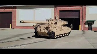 BAE Systems Mobile Protected Firepower (MPF) Testbed Vehicle Arrives