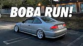BOBA RUN IN MY 90s HONDA CIVIC