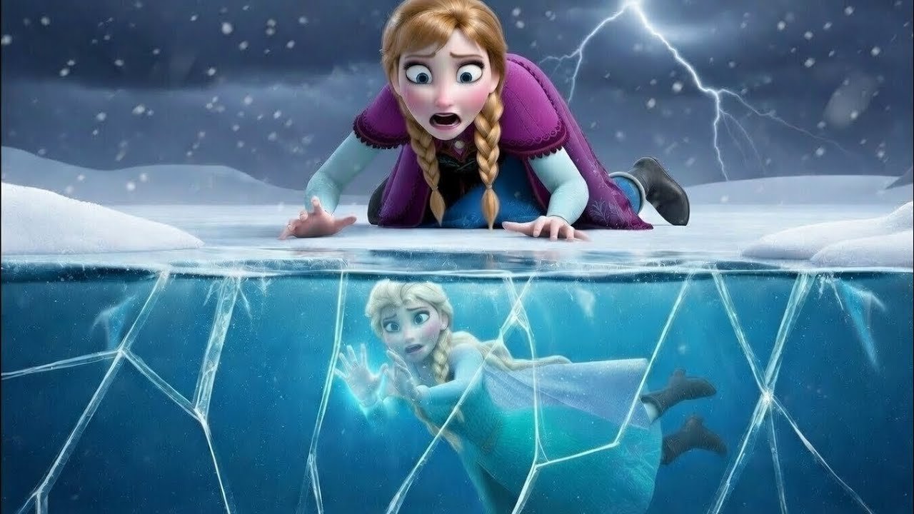 💔😭Elsa Disappeared Beneath the Ice — Anna Had Seconds to Decide