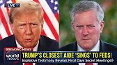 1 Min Ago: Mark Meadows Turns on Trump — Prosecutors Strike Back in Courtroom Showdown