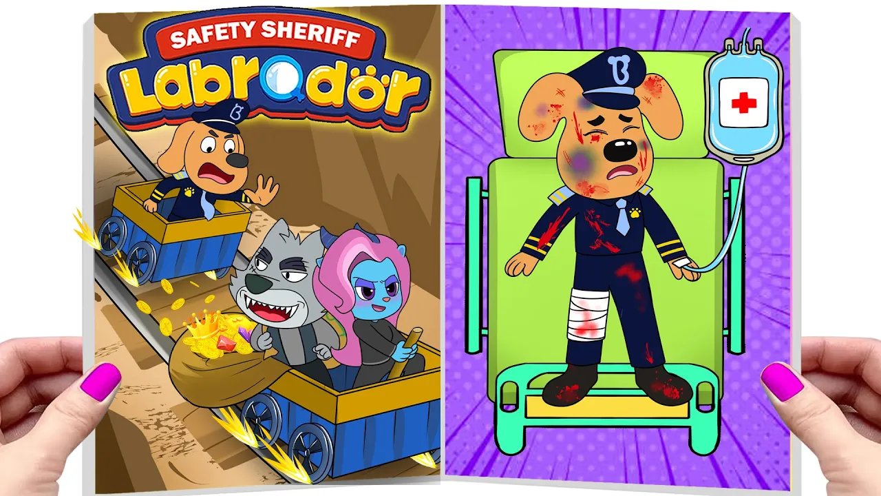 [ Paper DIY ]❤️Making Quiet Book | Let’s Catch the Criminals Hiding in the City!