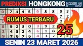 PREDIKSI HK POOLS SENIN 23 MARET 2026 / TARIKAN PAITO HK / RUMUS KEPALA EKOR HK