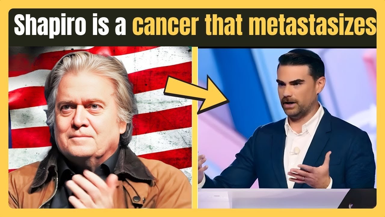 Bannon Goes Scorched Earth on Ben Shapiro in a Brutal Power Play.