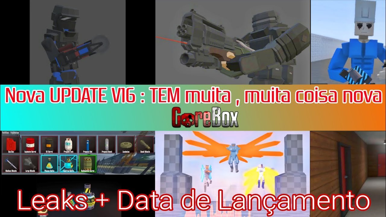 GoreBox: Achei ainda MAIS LEAKS da V16!! Leaks + Data de lançamento!!