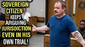 Sovereign Idiot Still Arguing Jurisdiction on Trial Morning — Judge Shuts Him Down HARD