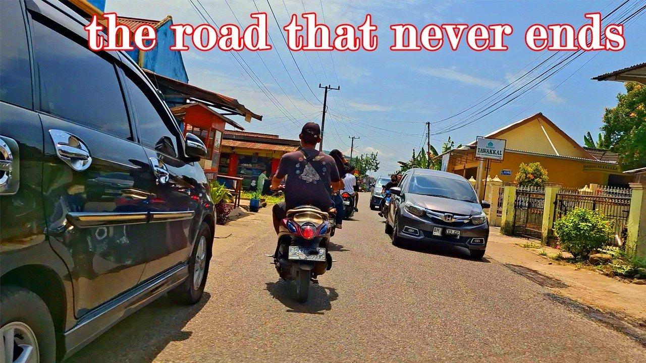 vlog with country music background sound, all road users like to listen to it