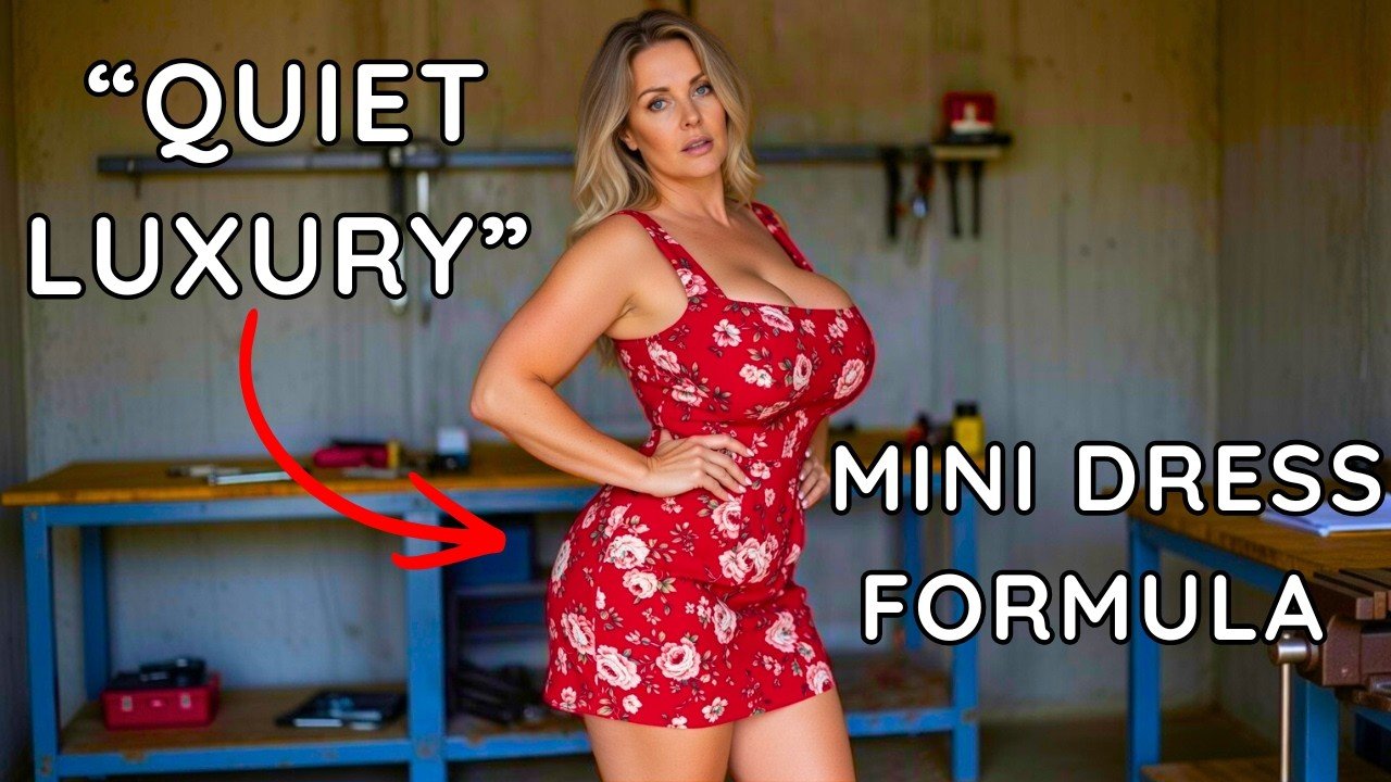 The Mini Dress Formula That Makes You Look Expensive at 45+