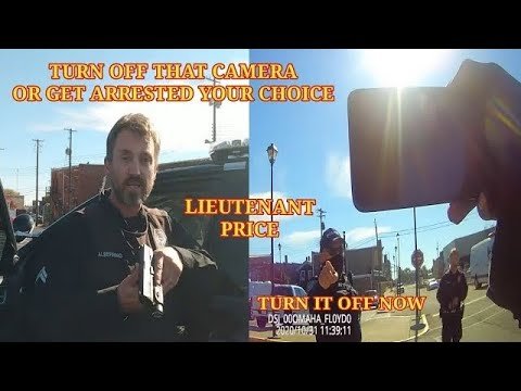 SERGEANT PULLS HIS GUN ON ME cops owned I don...