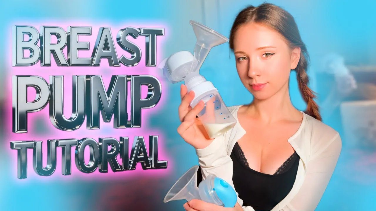 Breast Pumping Tutorial [ 4K ] How to Use Double Breast Pump | Breastfeeding with Emmy