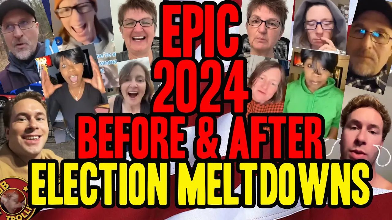 🤣 Epic 2024 Before & After Election Meltdowns 🤣😂Liberal Meltdown Compilation