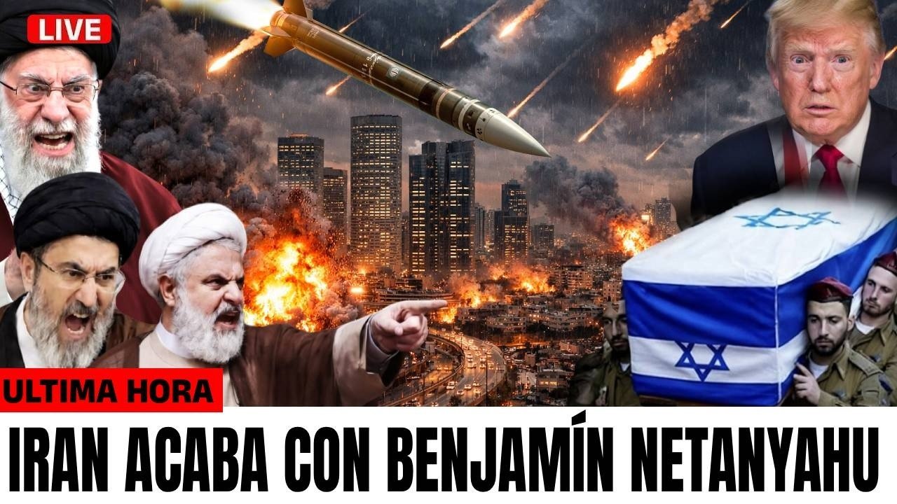 🔴 HACE 47 SEGS: Iran ACABA con NETANYAHU! Israel QUEDA COMO GAZA tras OLA de BOMBARDEOS