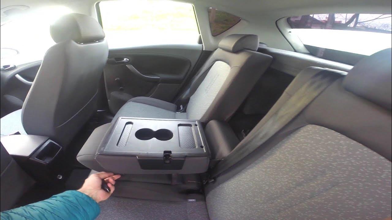 how to remove the rear armrest of Seat Altea