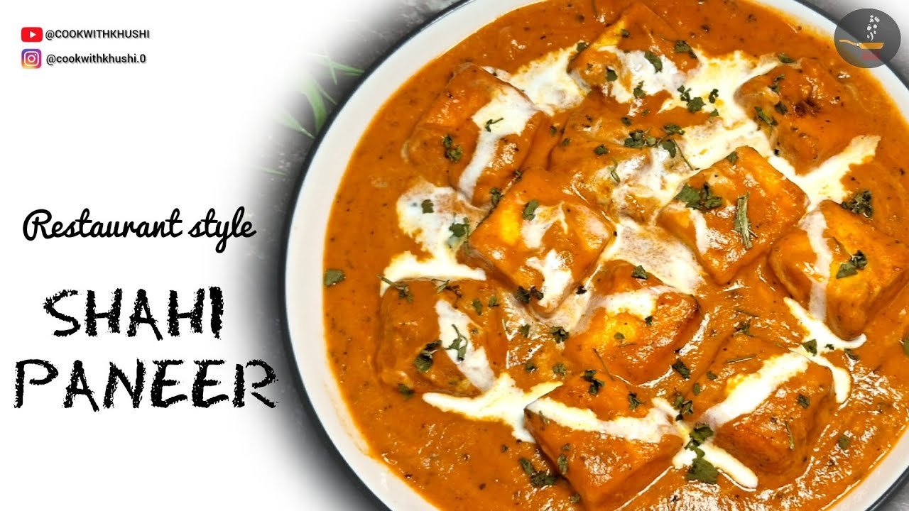 How to make restaurant style SHAHI PANEER at ...