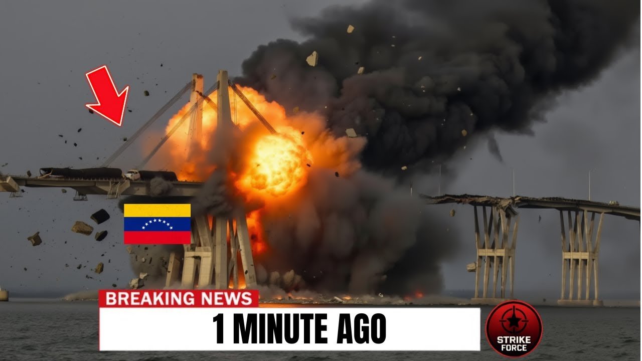 U.S. Waited for Venezuelan Oil Tankers on Maracaibo Bridge — Then Blew It All Up