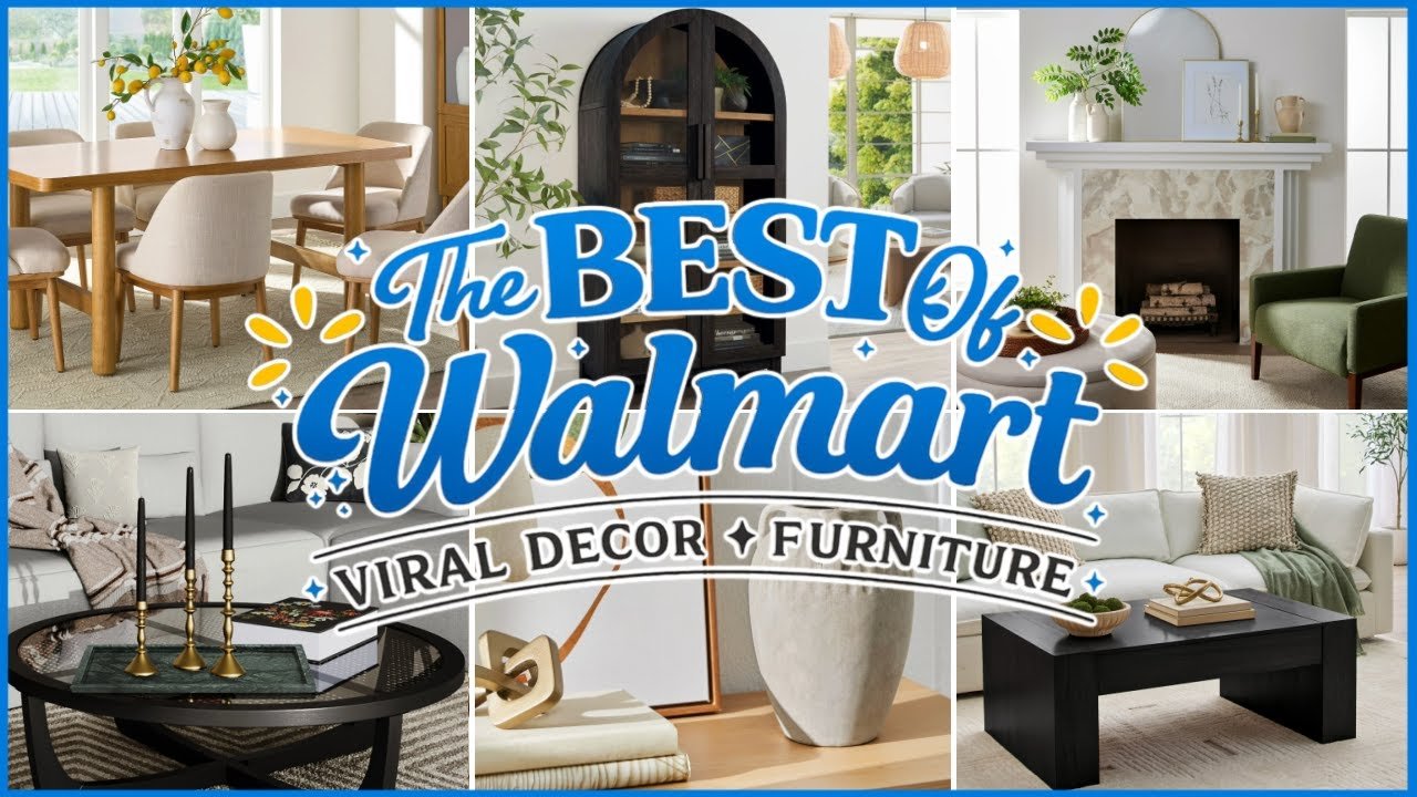 🌟 The BEST Walmart Decor & Furniture of 2025 🌟 Viral Best-Selling Walmart Home Finds!!