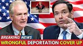 Marco Rubio PANICS As Van Hollen Reads The Deportation Case Details!