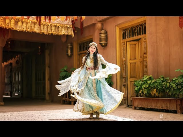 Habibi Belly Dance Woman | 4K HD | Ai Dance Music Video
