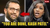 Kash Patel Crumbles Live On Air – Jasmine Crockett Exposes the Hidden Republican Conspiracy