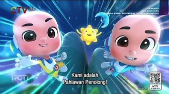 Upin & Ipin: The Helping Heroes | Season 1 Eps. 10 - Matahari dan Bulan | Bahasa Melayu